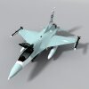 F16FIN飞机-飞机-军事飞机-VR/AR模型-3D城