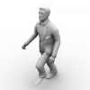 男人-角色人体-男人-VR/AR模型-3D城