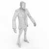 间谍-角色人体-角色-VR/AR模型-3D城