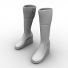 长筒靴-文体生活-服装饰品-VR/AR模型-3D城