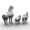 唐三彩-文体生活-艺术品-VR/AR模型-3D城