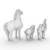 唐三彩-文体生活-艺术品-VR/AR模型-3D城