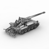 M110A2自行火炮-汽车-军事汽车-VR/AR模型-3D城
