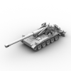 M110A2自行火炮-汽车-军事汽车-VR/AR模型-3D城