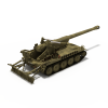 M110A2自行火炮-汽车-军事汽车-VR/AR模型-3D城
