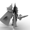 BOSS darion-角色人体-角色-VR/AR模型-3D城