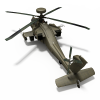UH-64D战斗直升机-飞机-直升机-VR/AR模型-3D城