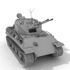 豹式自走防空炮-汽车-军事汽车-VR/AR模型-3D城