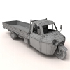 三轮车-汽车-重型车-VR/AR模型-3D城