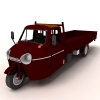 三轮车-汽车-重型车-VR/AR模型-3D城
