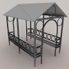 亭子-建筑-其它-VR/AR模型-3D城