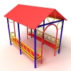 亭子-建筑-其它-VR/AR模型-3D城