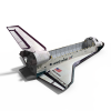 航天飞机-科技-航天卫星-VR/AR模型-3D城