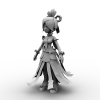 口袋西游女神仙-角色人体-角色-VR/AR模型-3D城