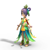 口袋西游女神仙-角色人体-角色-VR/AR模型-3D城