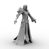 诛仙 鬼厉装-角色人体-角色-VR/AR模型-3D城