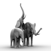 象-文体生活-艺术品-VR/AR模型-3D城