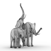 象-文体生活-艺术品-VR/AR模型-3D城