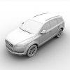 奥迪Q7-汽车-家用汽车-VR/AR模型-3D城