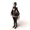 美丽少女-角色人体-角色-VR/AR模型-3D城