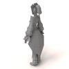 美丽少女-角色人体-角色-VR/AR模型-3D城