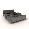 现代家具-家居-床-VR/AR模型-3D城
