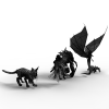 不周山怪物-角色人体-角色-VR/AR模型-3D城