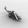 反潜直升机-飞机-直升机-VR/AR模型-3D城