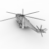 反潜直升机-飞机-直升机-VR/AR模型-3D城