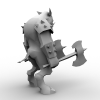 猪怪-角色人体-角色-VR/AR模型-3D城