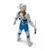 女人士兵-角色人体-角色-VR/AR模型-3D城