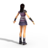 赤壁女信使-角色人体-角色-VR/AR模型-3D城
