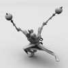 貂蝉-角色人体-角色-VR/AR模型-3D城