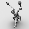 貂蝉-角色人体-角色-VR/AR模型-3D城