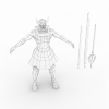 流寇-角色人体-角色-VR/AR模型-3D城
