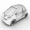 小轿车-汽车-家用汽车-VR/AR模型-3D城