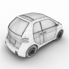 小轿车-汽车-家用汽车-VR/AR模型-3D城