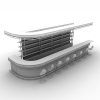 转角吧台-建筑-商业&办公-VR/AR模型-3D城