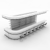 转角吧台-建筑-商业&办公-VR/AR模型-3D城