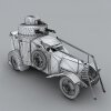 军用装甲车-汽车-军事汽车-VR/AR模型-3D城