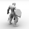 赤壁刺客-角色人体-角色-VR/AR模型-3D城