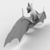 蝙蝠-动植物-哺乳动物-VR/AR模型-3D城