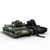 玛蒂尔达步兵坦克-汽车-军事汽车-VR/AR模型-3D城