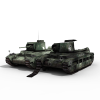 玛蒂尔达步兵坦克-汽车-军事汽车-VR/AR模型-3D城