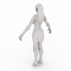 女性角色-角色人体-角色-VR/AR模型-3D城