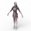 女性角色-角色人体-角色-VR/AR模型-3D城