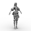 剑灵kun族角色-角色人体-角色-VR/AR模型-3D城