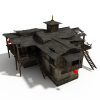 古建筑-建筑-古建筑-VR/AR模型-3D城