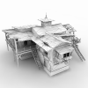古建筑-建筑-古建筑-VR/AR模型-3D城