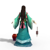 女-角色人体-角色-VR/AR模型-3D城